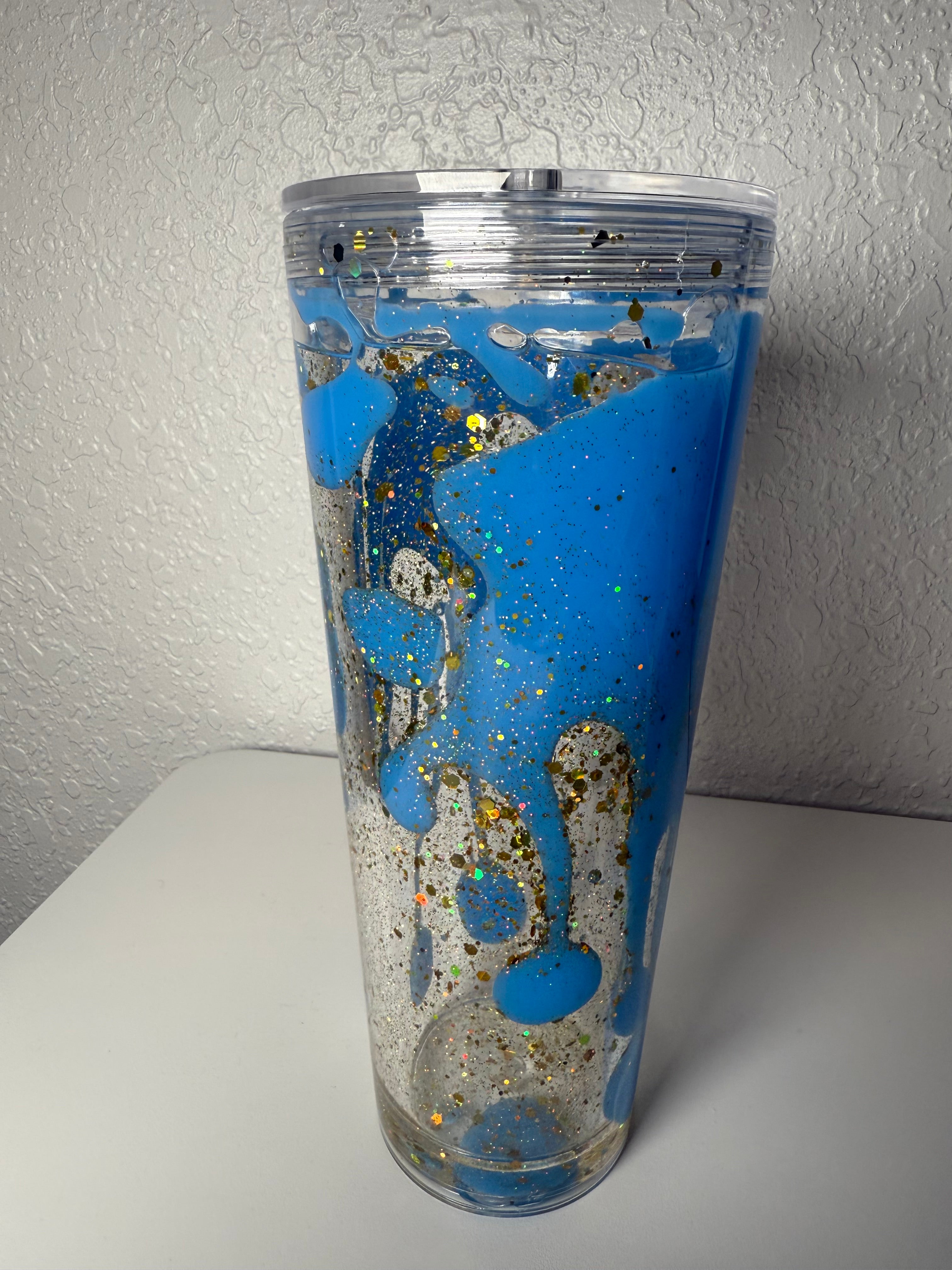 24oz Snowglobe Tumbler